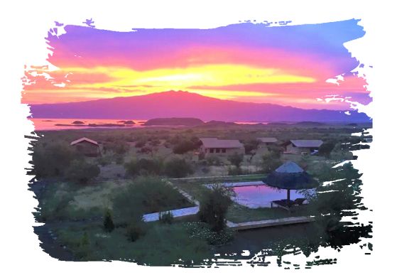 Profitez du coucher de soleil dans votre Safari Lodge avec Shemeji Safari